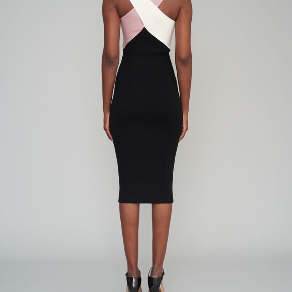 Le Superbe Drinks On You Knit Bodycon Dress Neutral Trifecta Size XS - Picture 4 of 14